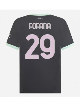 AC Milan Youssouf Fofana #29 Rezervni Dres 2024-25 Kratak Rukavima